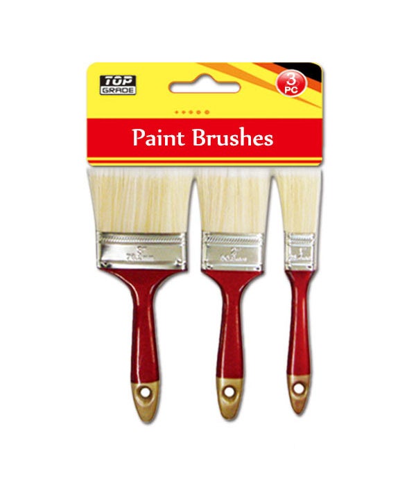 3pc paint brush set 48s 1"-2"-3"