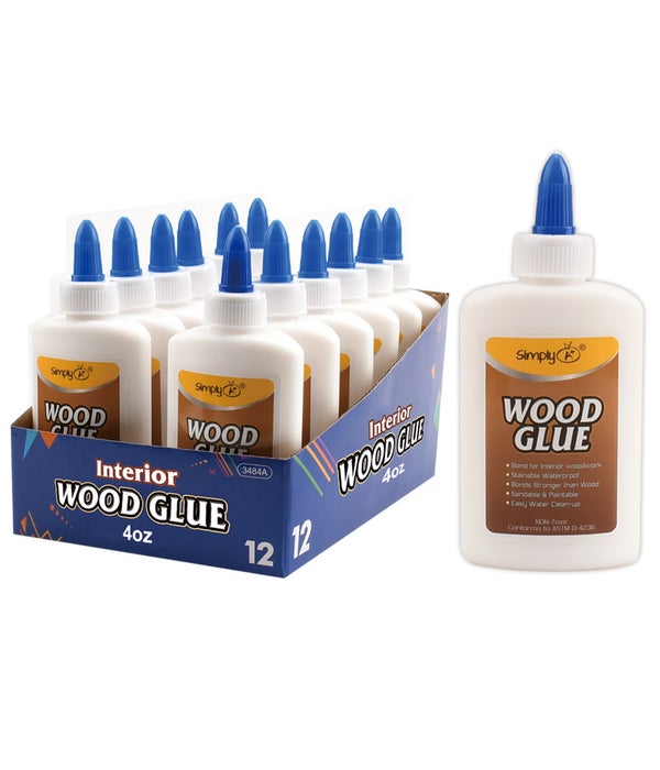 4oz/120g wood glue 36/144s