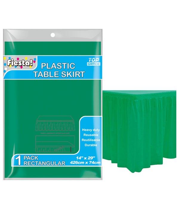 table skirt F-green 29x168"/36