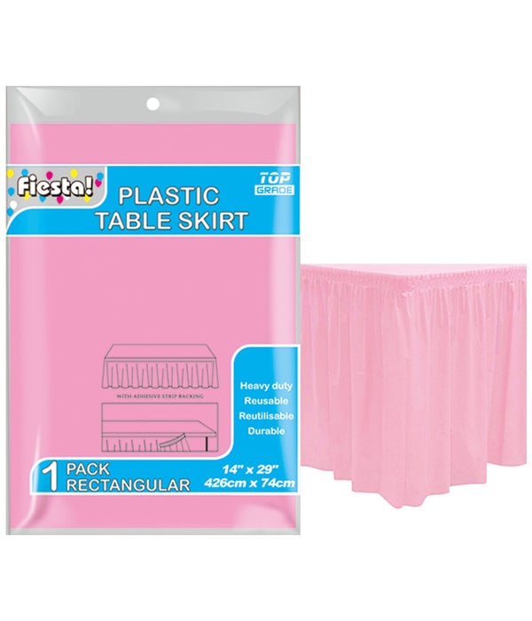 table skirt bb-pink 29x168"/36