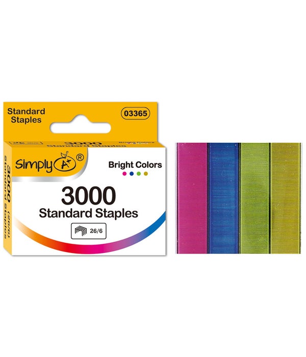 3000pcs Standard staples 24/96
