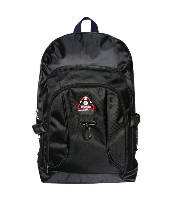 22" backpack blk 12/24s