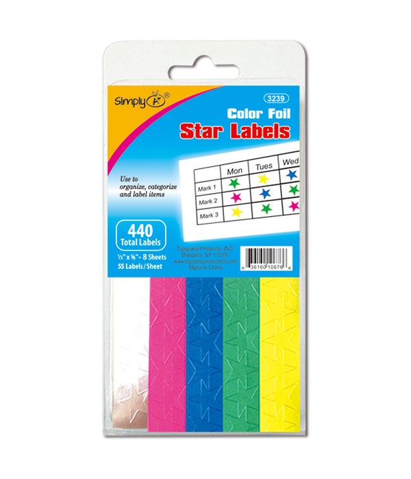 440ct star labels 24/144s
