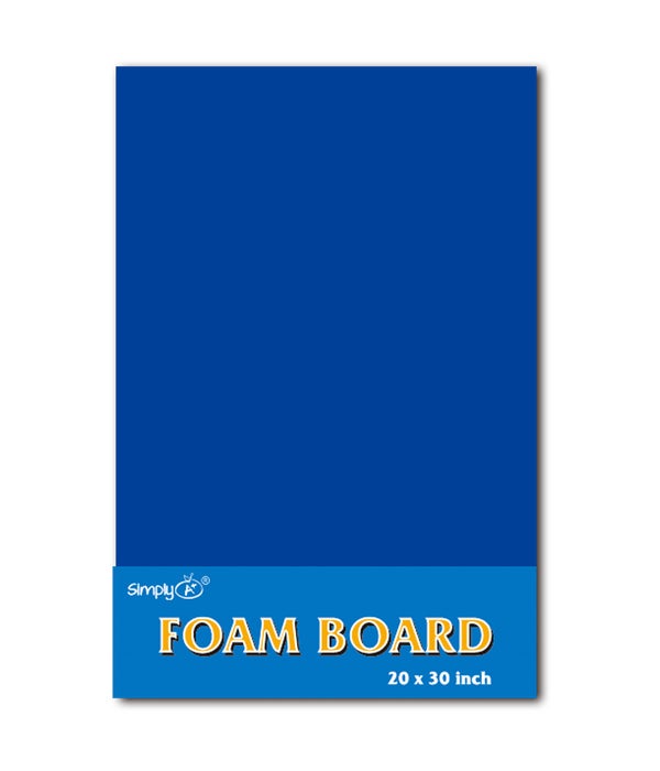 foam board 20X30"/blue 25s thikness 5mm