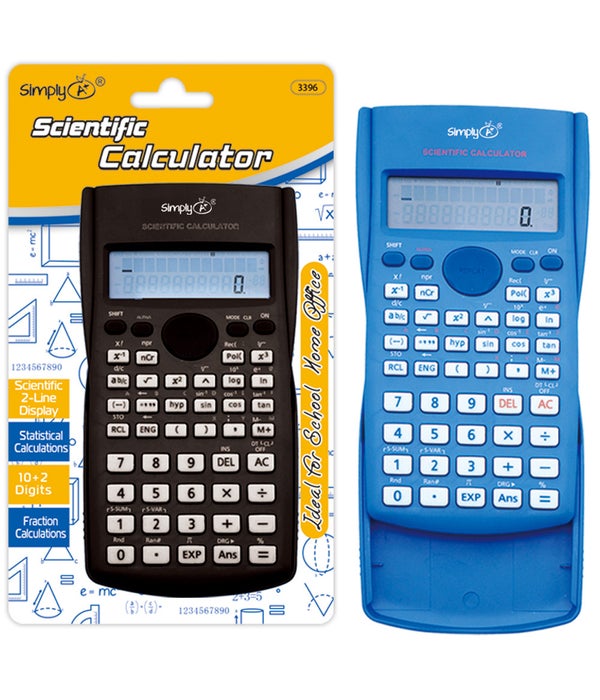 12-digit scientific calculator dual power 24/48s