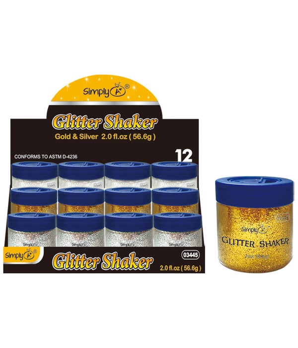 3-color glitter shake 24/144s 2oz/57g