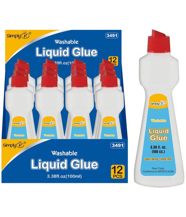 3.4OZ/100ml clear glue 24/72s