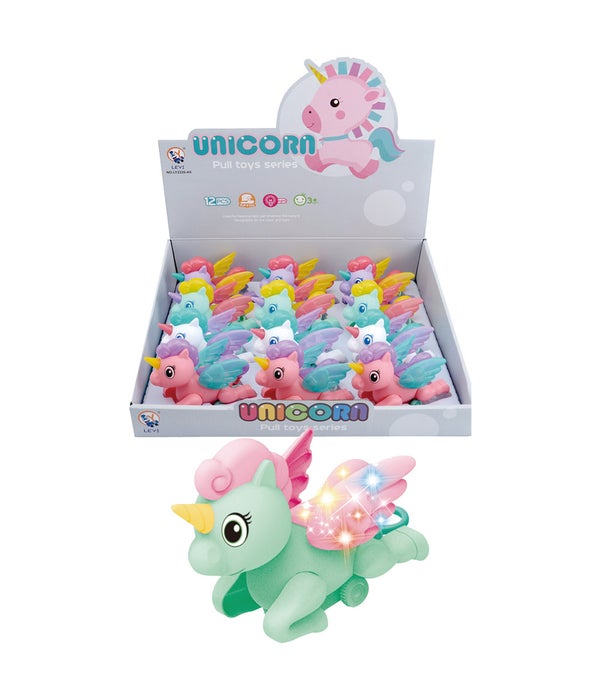toy unicorn w/LED 12/144s
