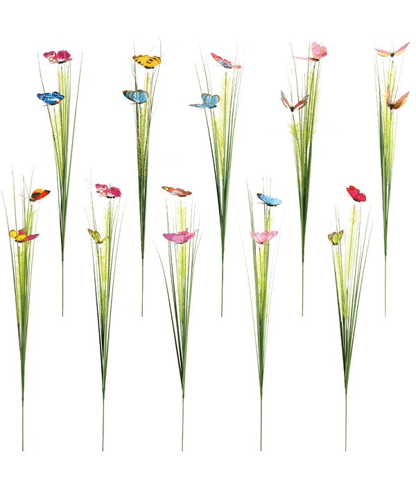 Butterfly Grass,butterfly size:7cm,product length 80cm,48/288