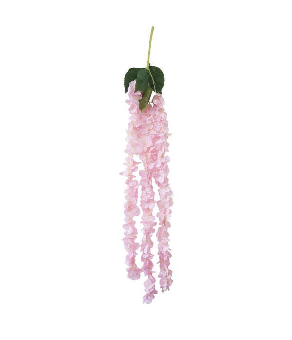 44" flower vine pink 180-flower 3-strands 24/192s