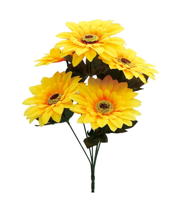 16"/6-heads sunflower 72s