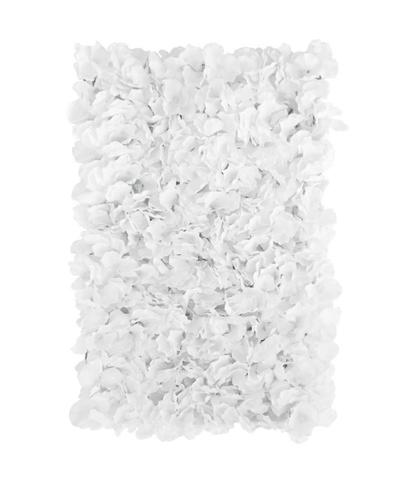 flower wall backdrop 6/24s hydrangea 16x24" white