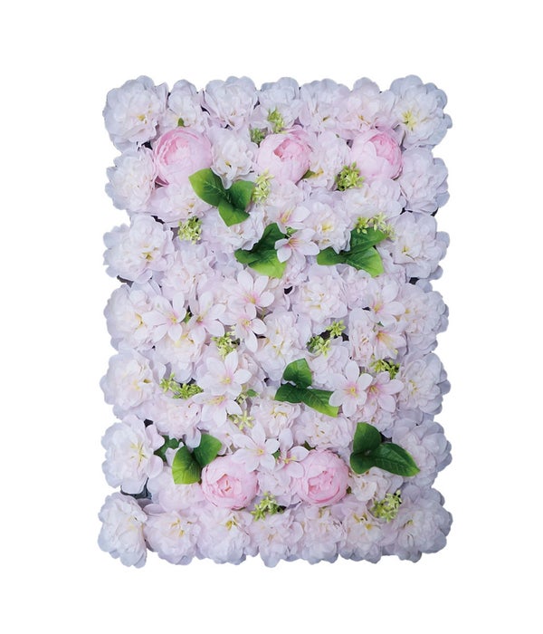 flower wall deco. 6/24s 16x23.6" pink