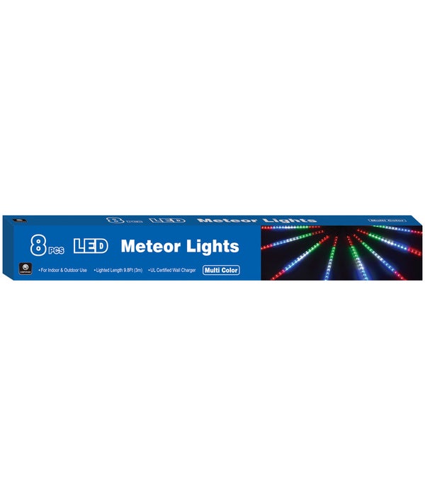 8-meteor light multi color 24s 20"/10ft UL