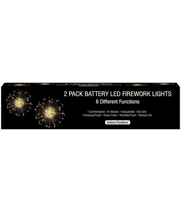 firework starbust light 12s 2-pack 200L warm wht 8-modes bat