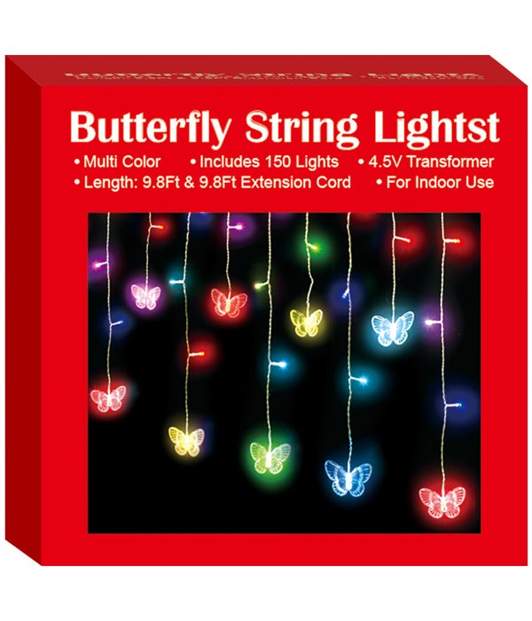 curtain light butterfly 12s 150-lite 30 strings