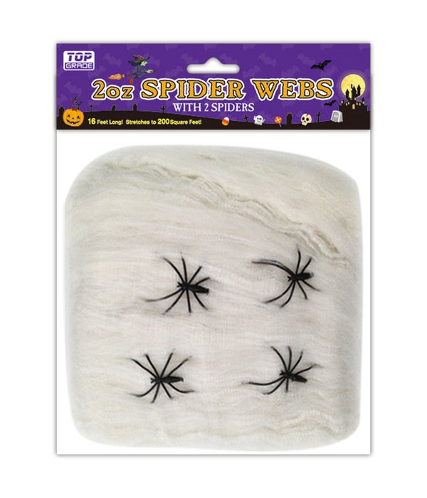 spider webs white 48s