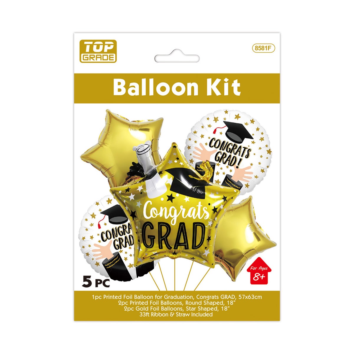 Balloon Set,12/300s graduation Top Grade Products Inc.