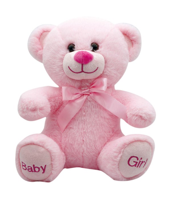 10" bear "baby girl" 24/48s