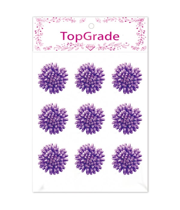 foam flower purple 12/288 2.5"/9ct