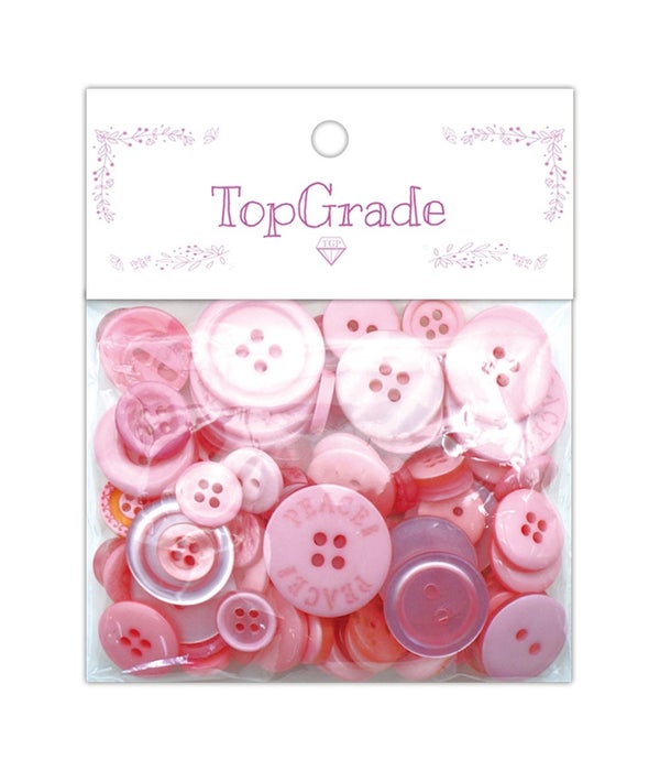 button bb-pink 12/300s 1.4oz astd sizes
