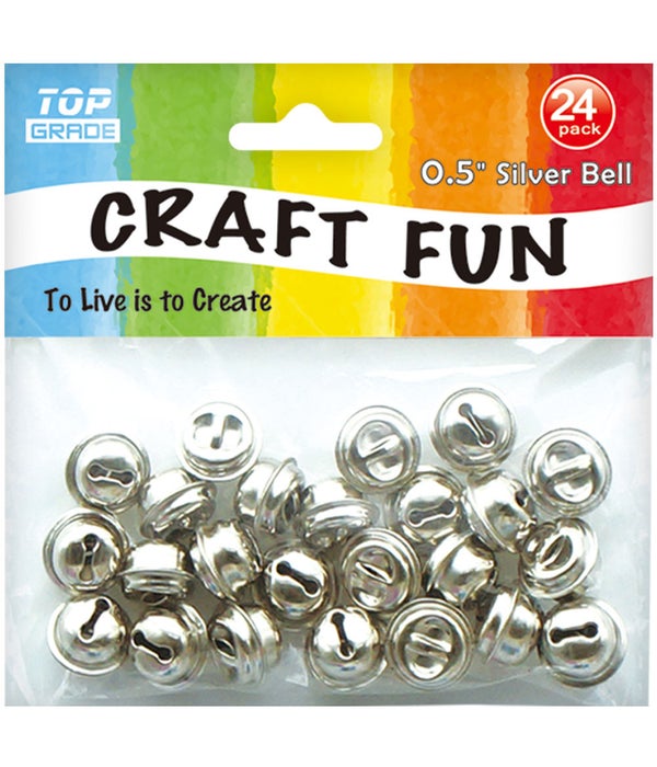 24ct/0.5" bell silver 12/240s