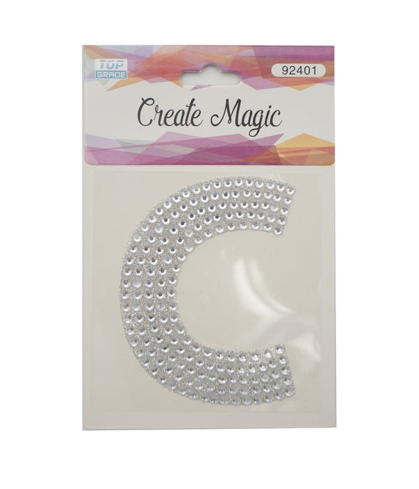 crystal sticker "C" 12/1200s