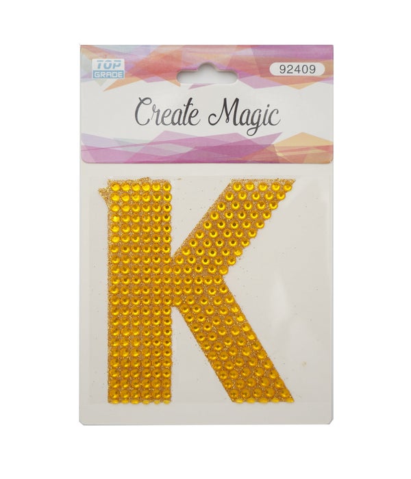 crystal sticker "K" 12/1200s