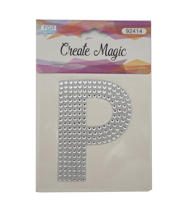 crystal sticker "P" 12/1200s
