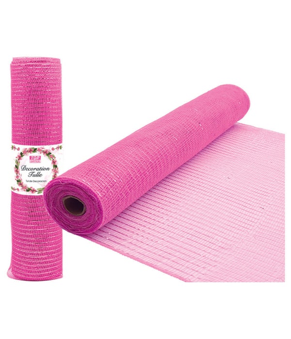 tulle fabric roll L.pink 12/72 6"x5yd