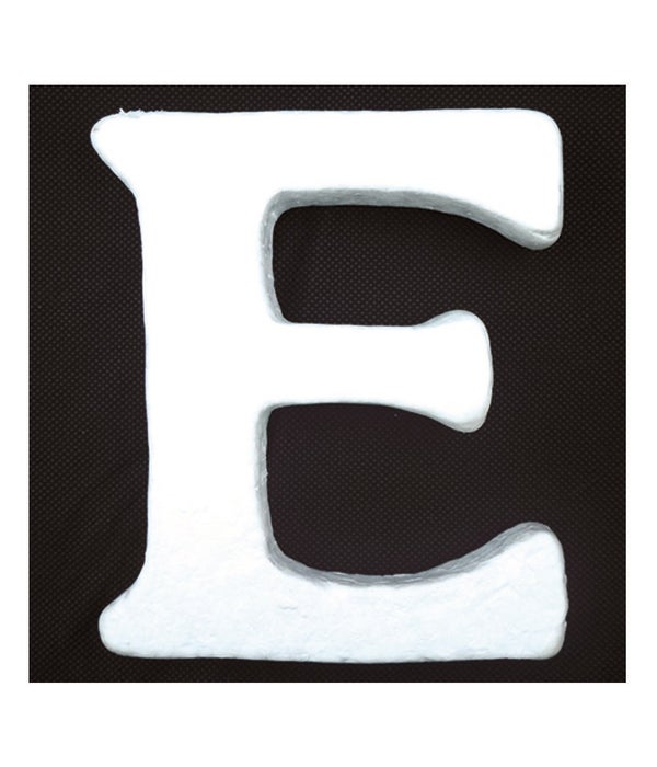 6" foam letter E 6/120's
