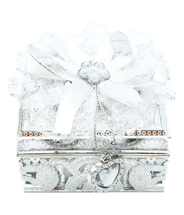 jewelry box silver  12/240s