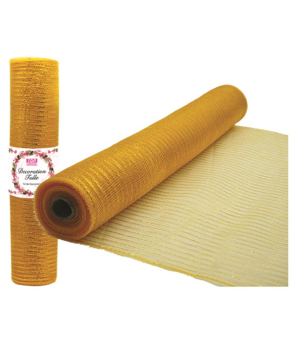 tulle roll gold 8/48s