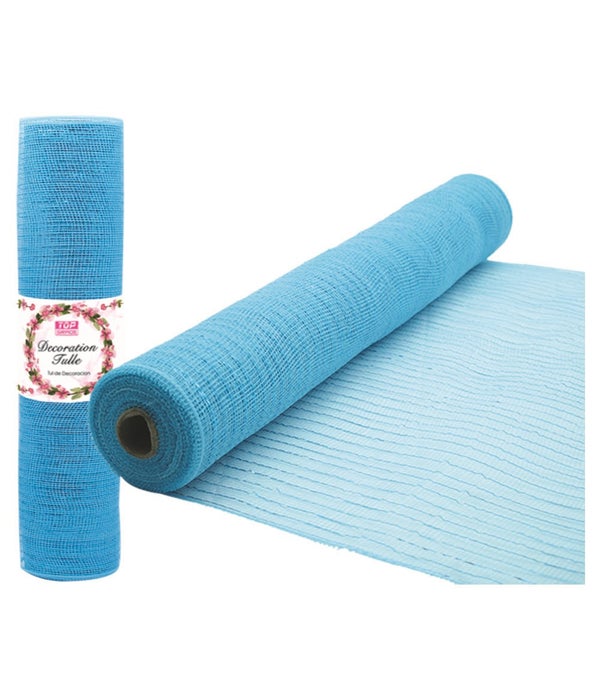 tulle roll bb-blue 5/25 21"x10yds