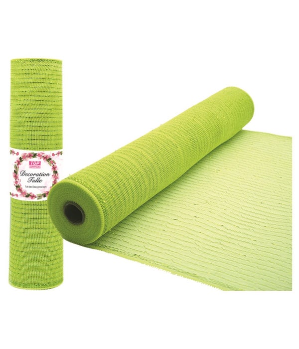 tulle roll lime 5/25s 21"x10yds