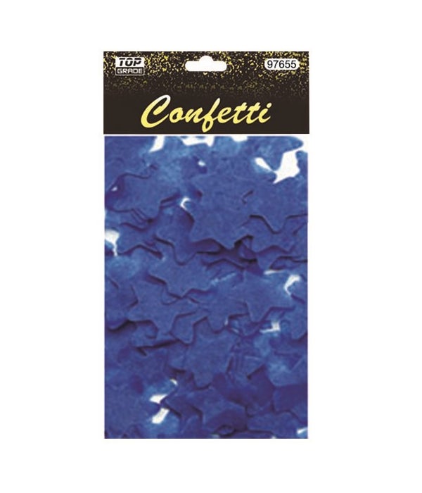15g star confetti R.blue12/432