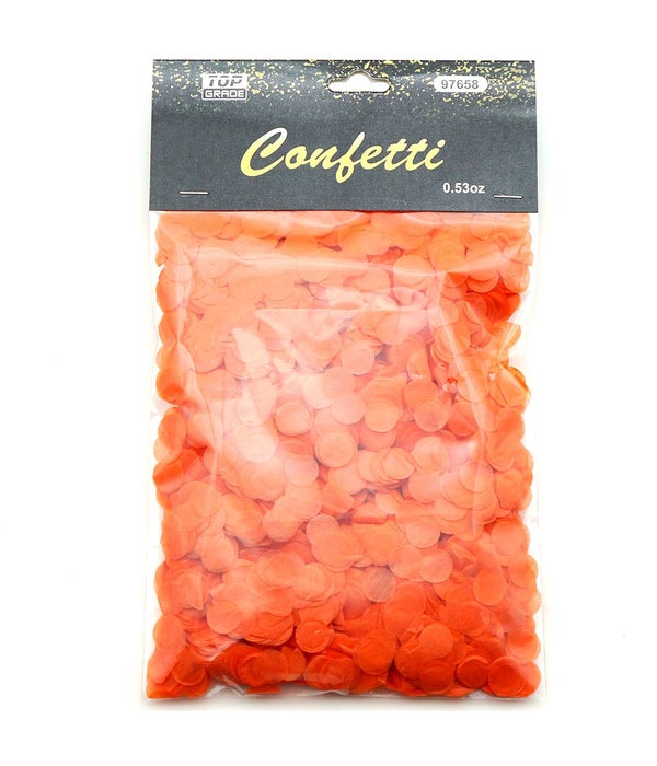 15g rd confetti orange 12/432