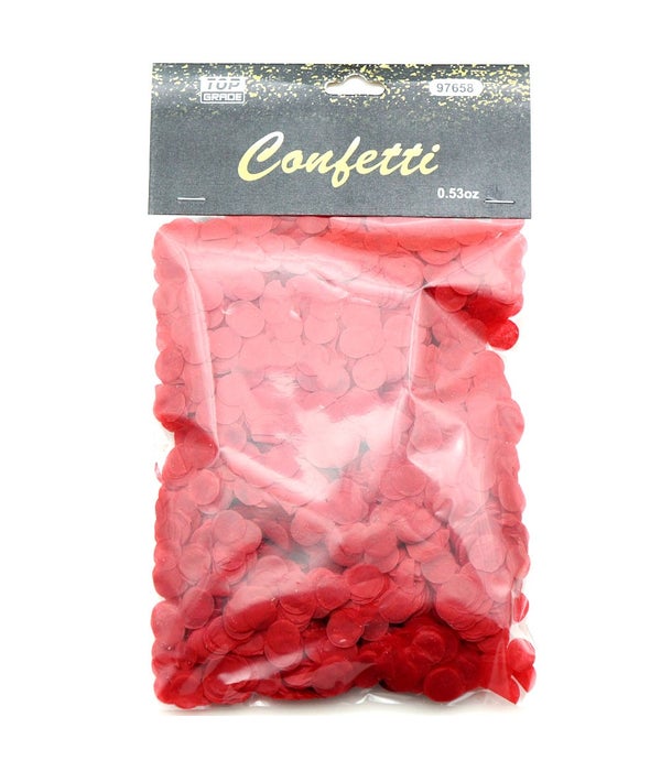 15g rd confetti red 12/432s