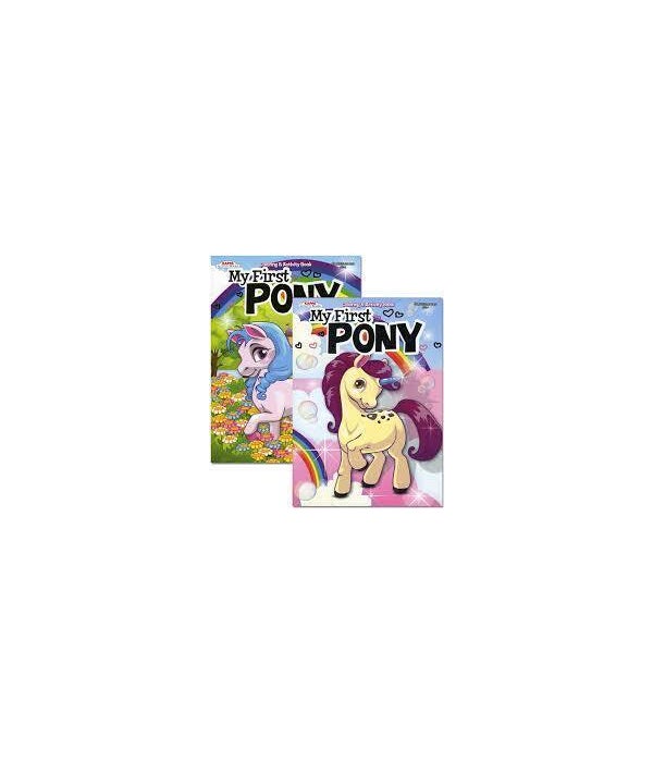 coloring book/first pony 80s