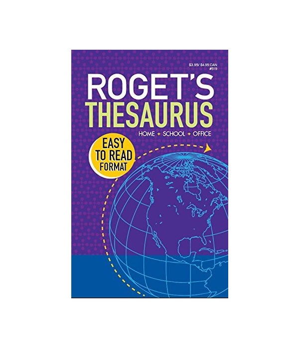 rogets large prt thesaurus 24s