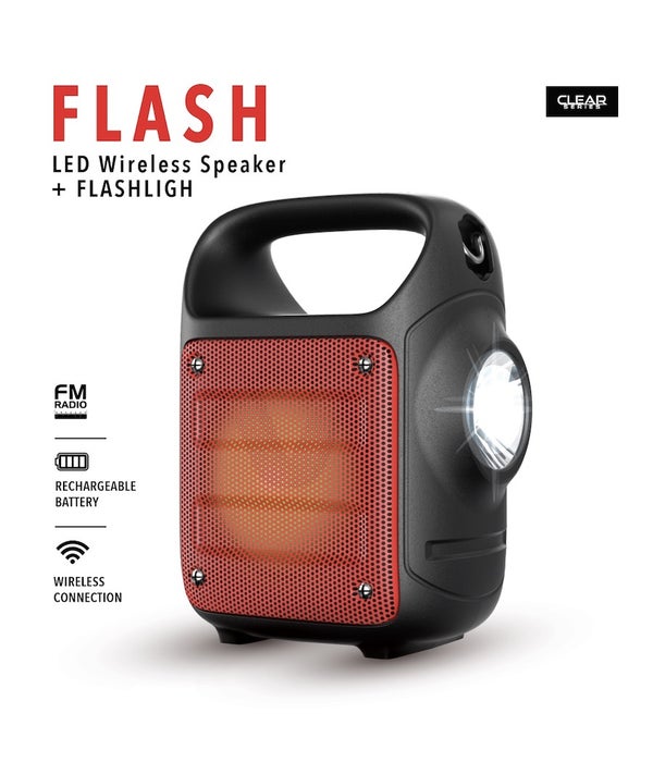 LED Wireless Speaker Flash 20s light