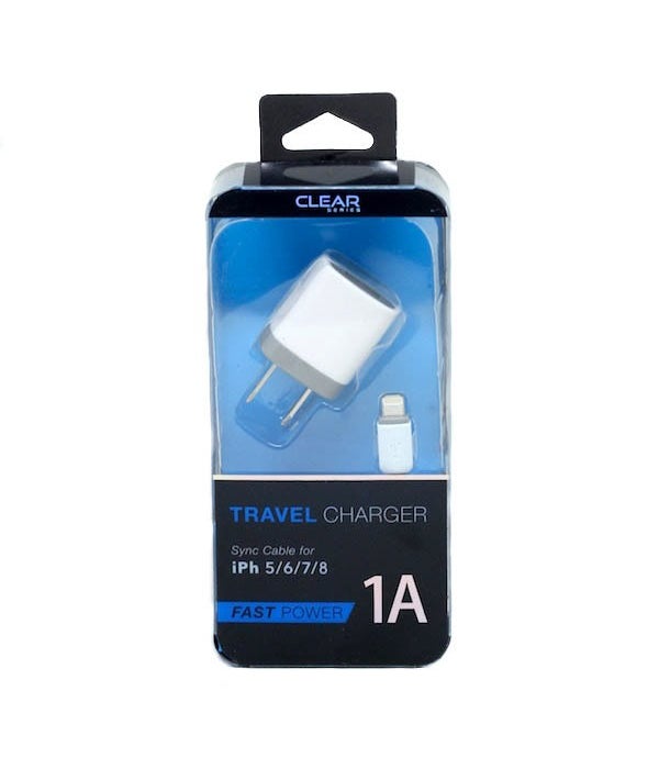 travel charger iphone blue 10s