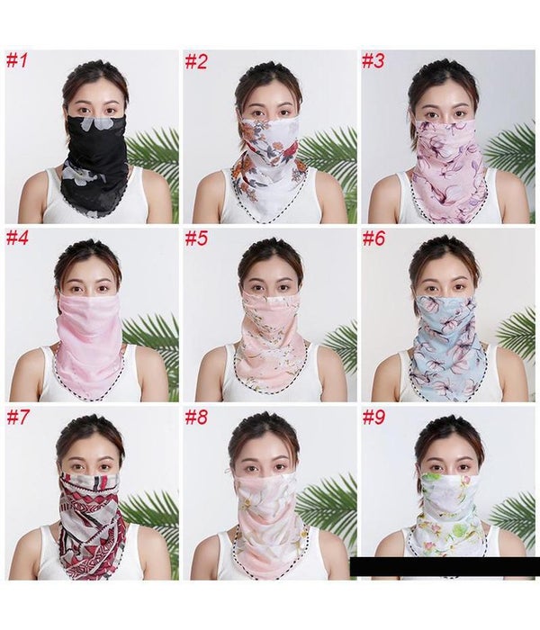 lady's scarf mask 12/300s