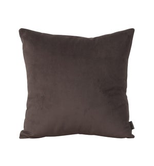 "Pillow Cover 16""x16"" Bella Chocolate (Cover Only)"