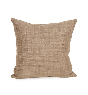 "Pillow Cover 16""x16"" Coco Stone (Cover Only)"