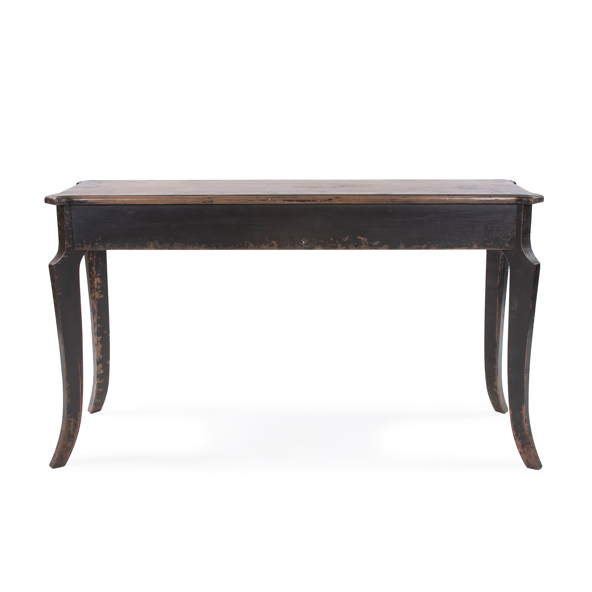 console table with black legs