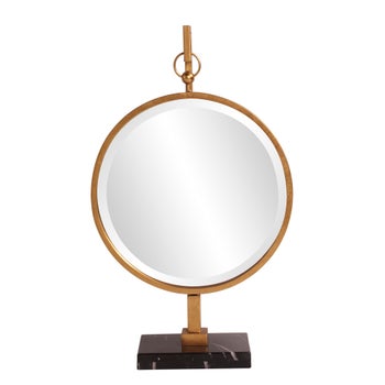 Medallion Gold Mirror