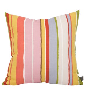 20" x 20" Super Stripe Jewel Pillow