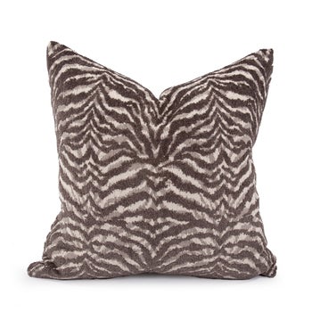 20 x 20 Pillow Bengal Charcoal - Down Insert