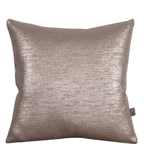 "Pillow Cover 20""x20"" Glam Pewter (Cover Only)"